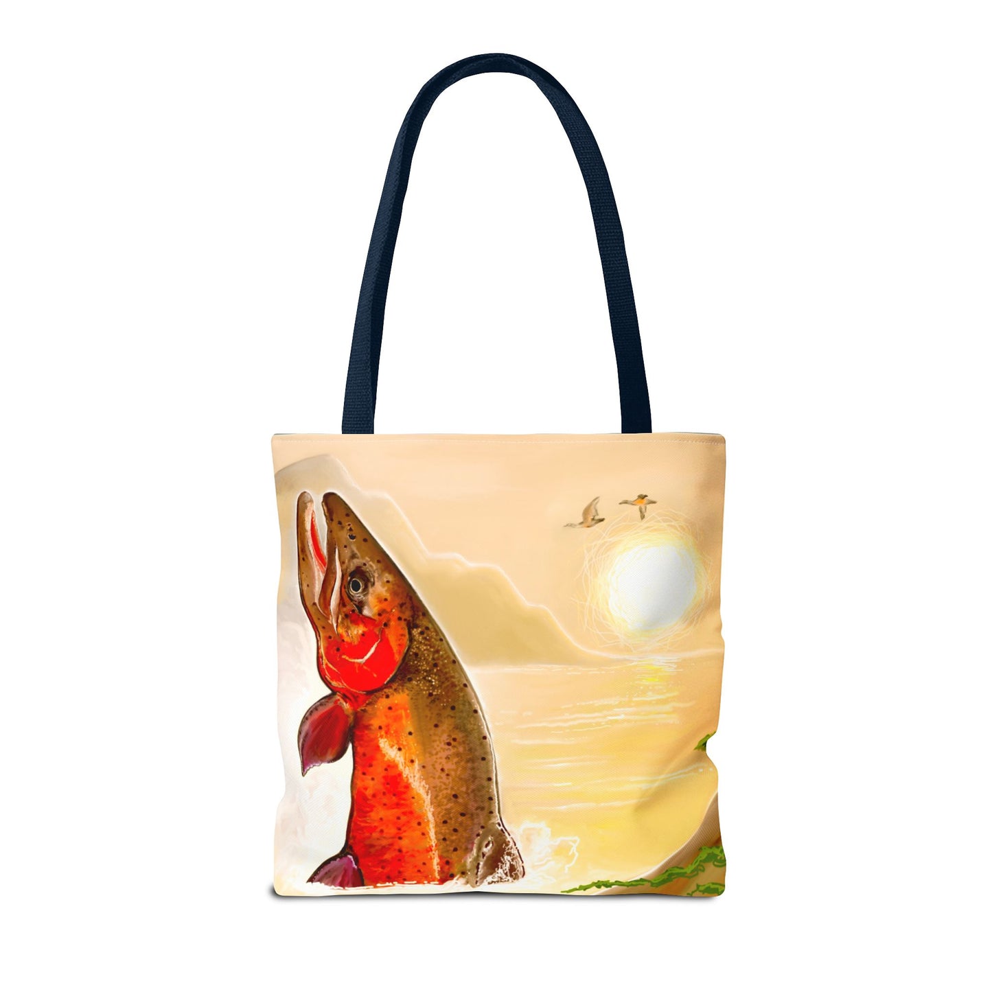 Cutthroat Trout Tote Bag (AOP)