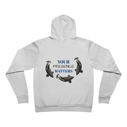 Orca Unity Your Presence Matters Unisex Sponge Fleece Pullover Hoodie