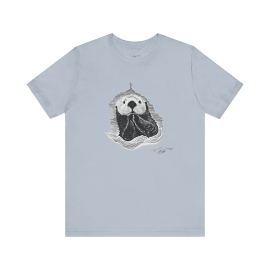 Sea Otter Unisex Jersey Short Sleeve Tee