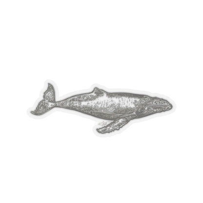 Humpback Whale Kiss-Cut Stickers