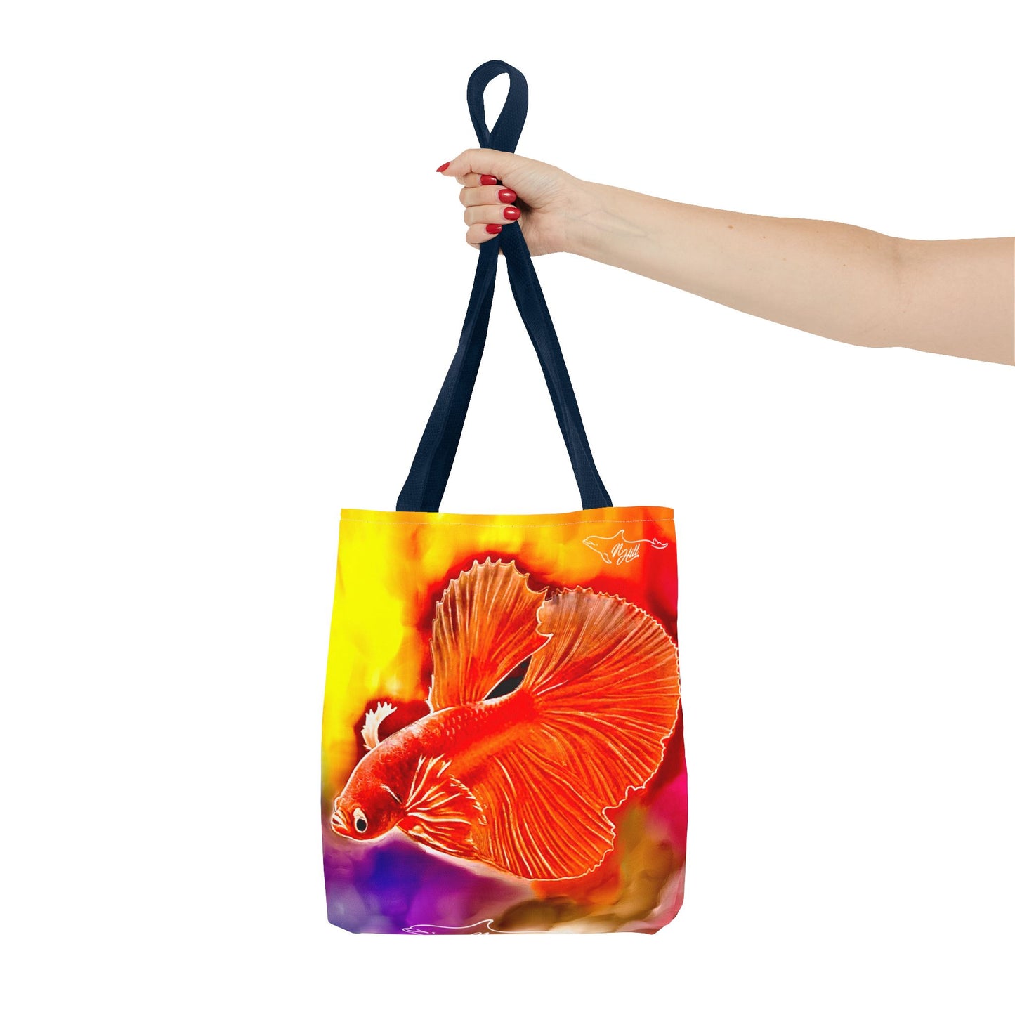 Betta Fish Tote Bag (AOP)