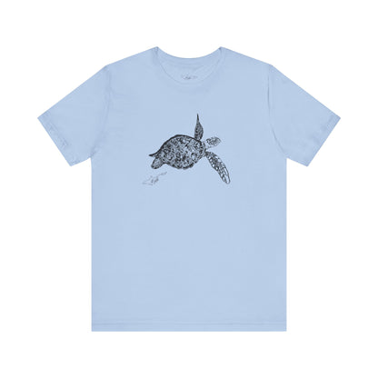 Sea Turtle Unisex Jersey Short Sleeve Tee