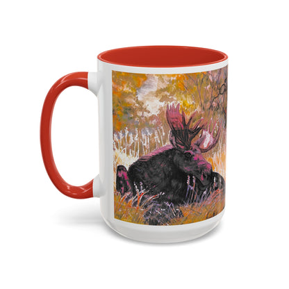 Moose Accent Coffee Mug 15oz