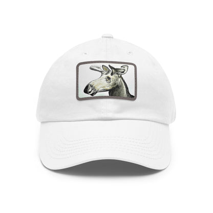 Hidden Springs Moose Hat with Leather Patch (Rectangle)