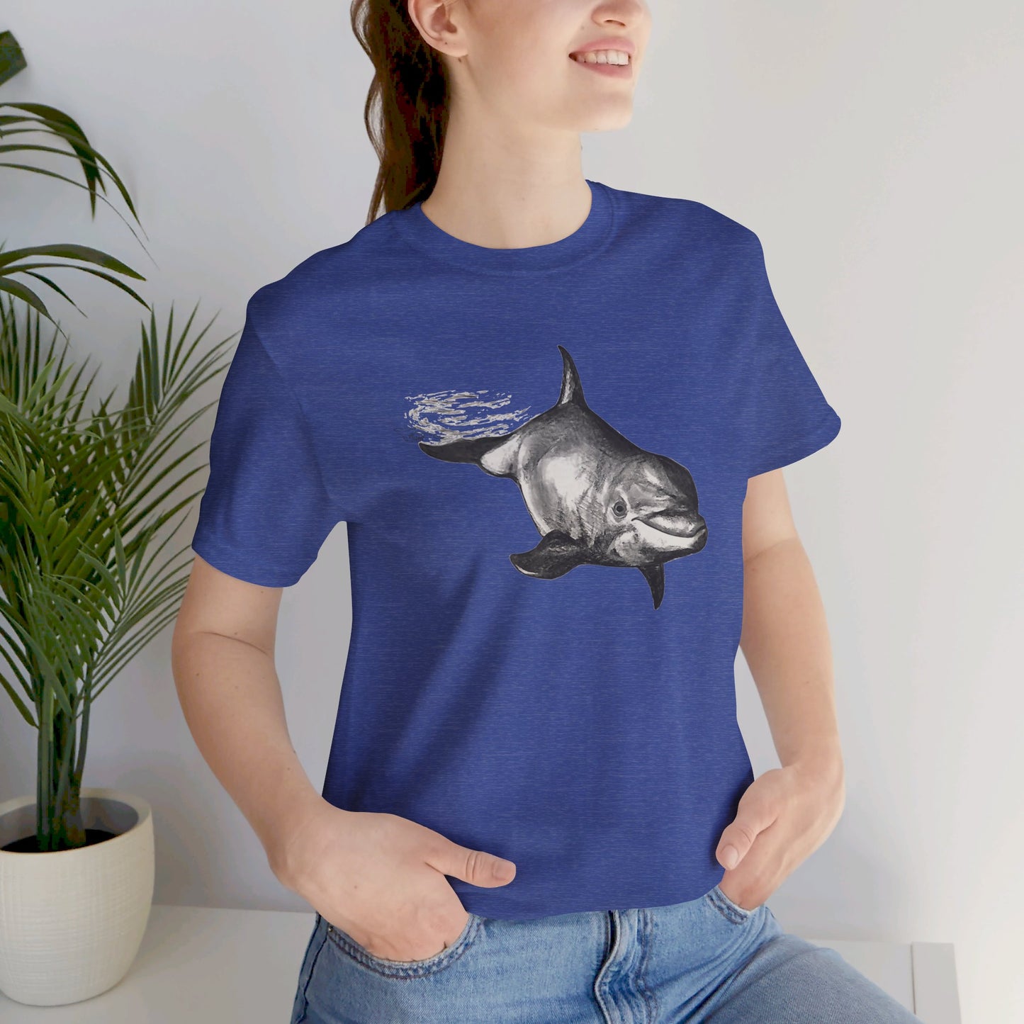 Dolphin Dive Unisex Jersey Short Sleeve Tee