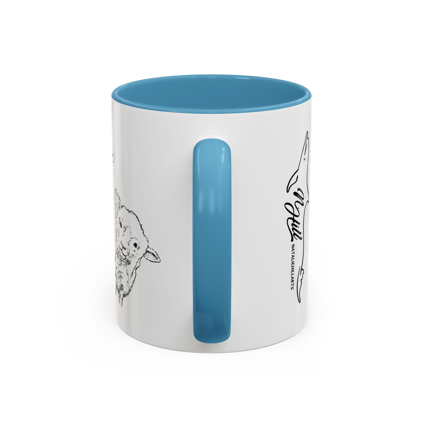Get In The Heard Sheep Accent Coffee Mug (11, 15oz)