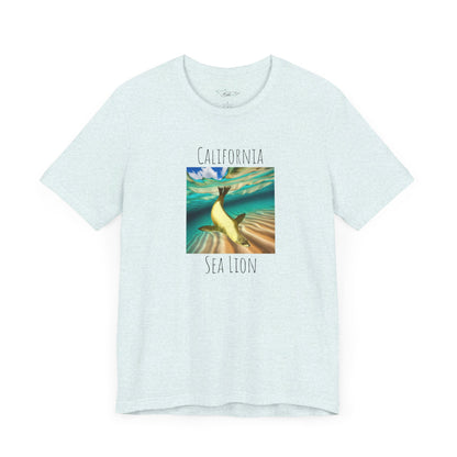 California Sea Lion Swim Unisex Jersey Short Sleeve Tee