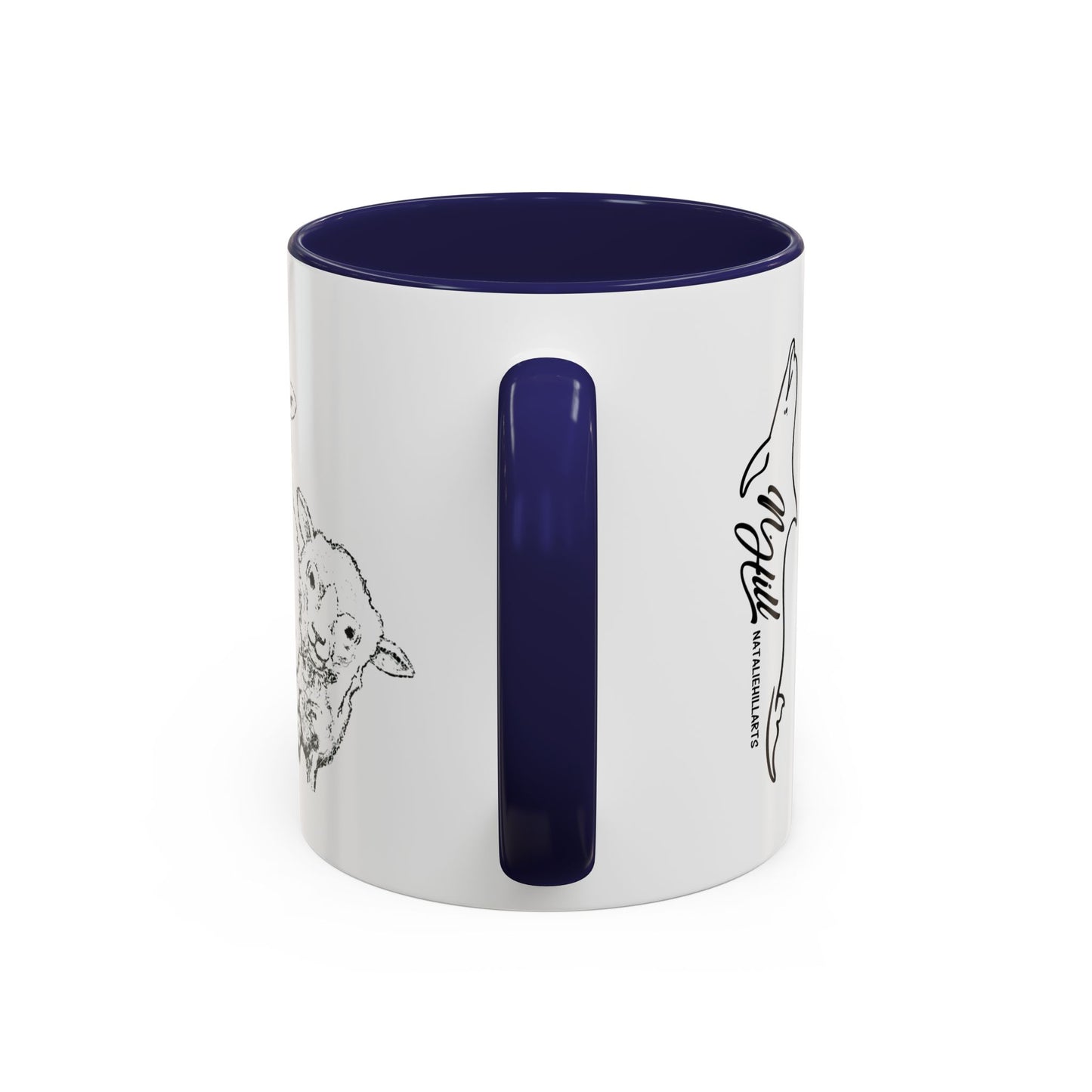 Get In The Heard Sheep Accent Coffee Mug (11, 15oz)
