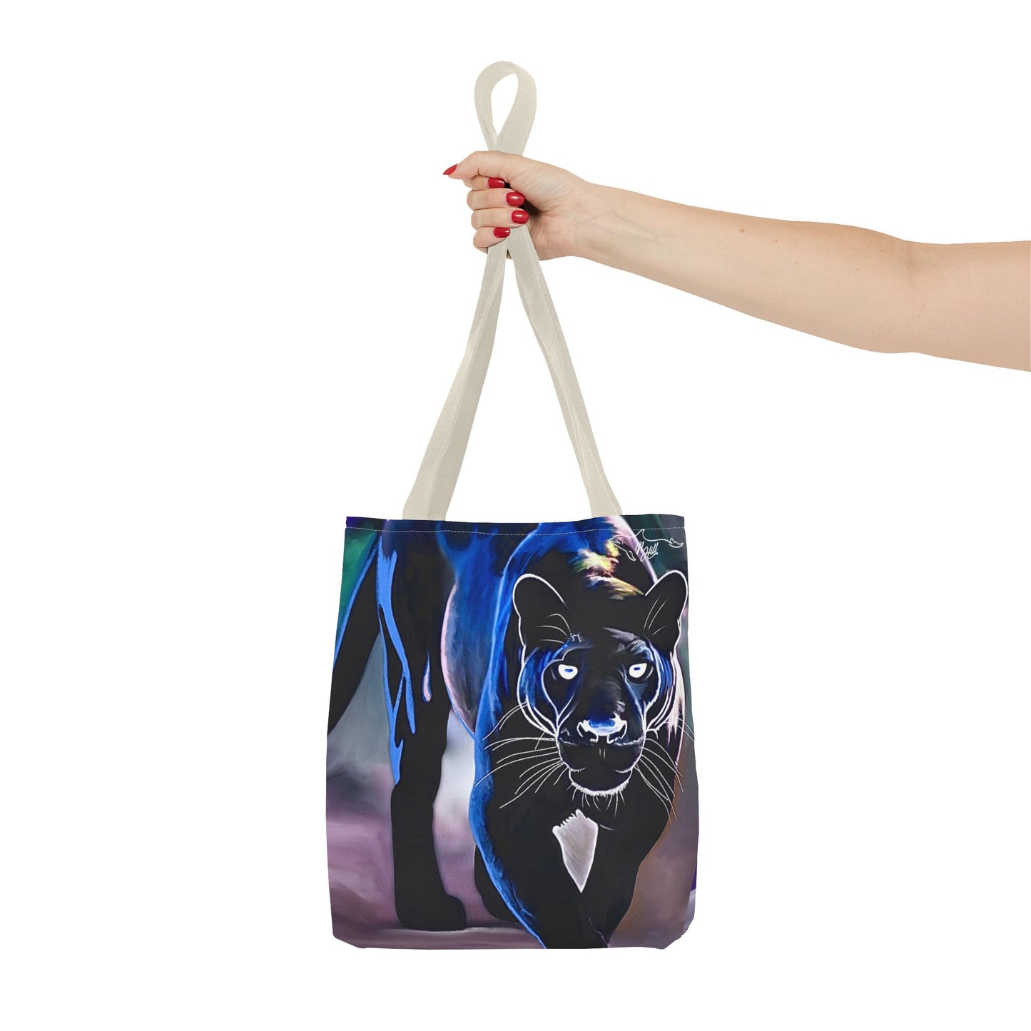 Black Panther Tote Bag (AOP)