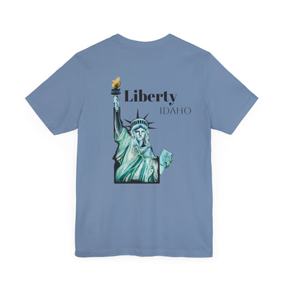 Statue of Liberty Idaho Jersey Short Sleeve Tee