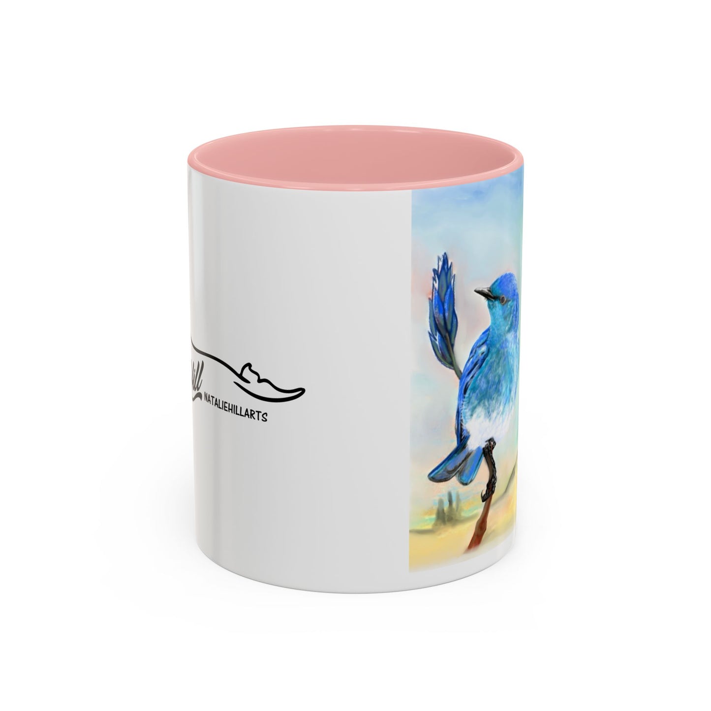 Bless This Day Bluebird Accent Coffee Mug, 11oz