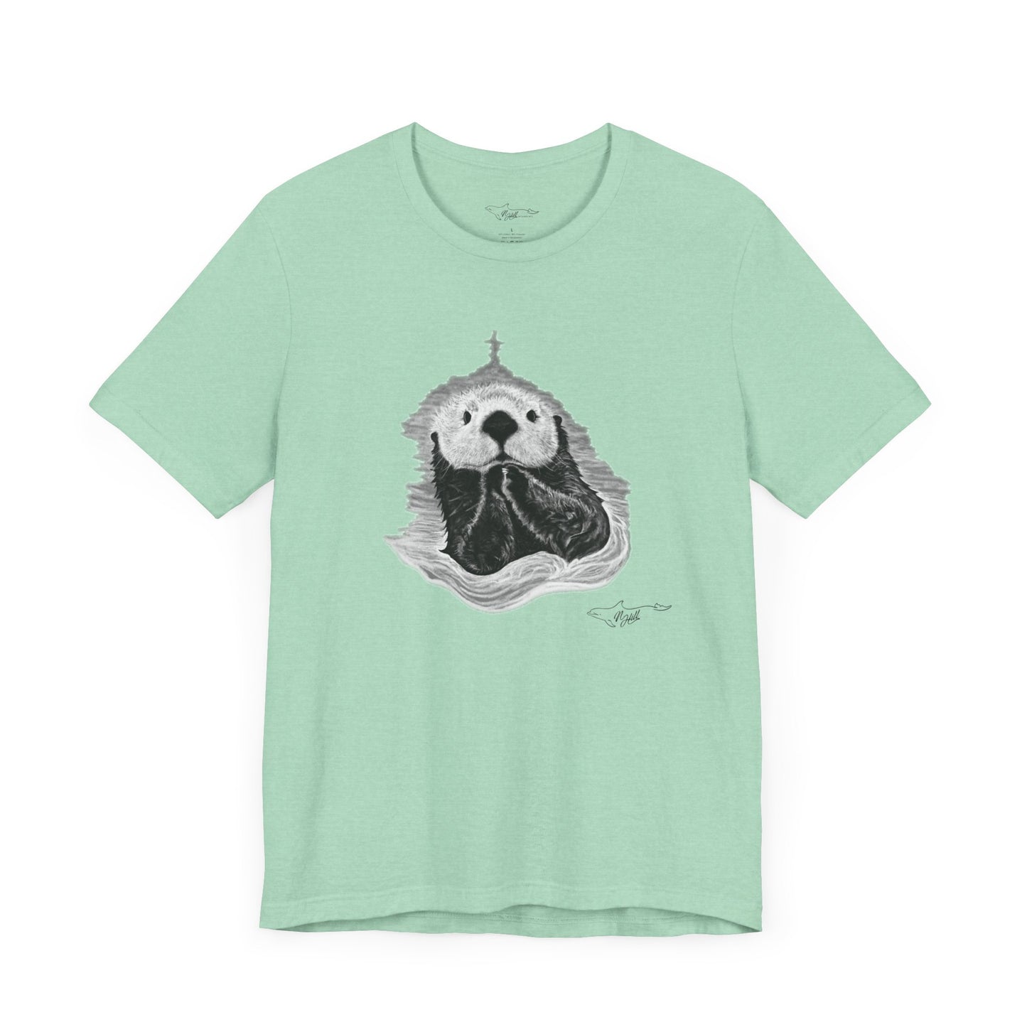 Sea Otter Unisex Jersey Short Sleeve Tee