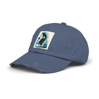 Orca Unisex Distressed Cap