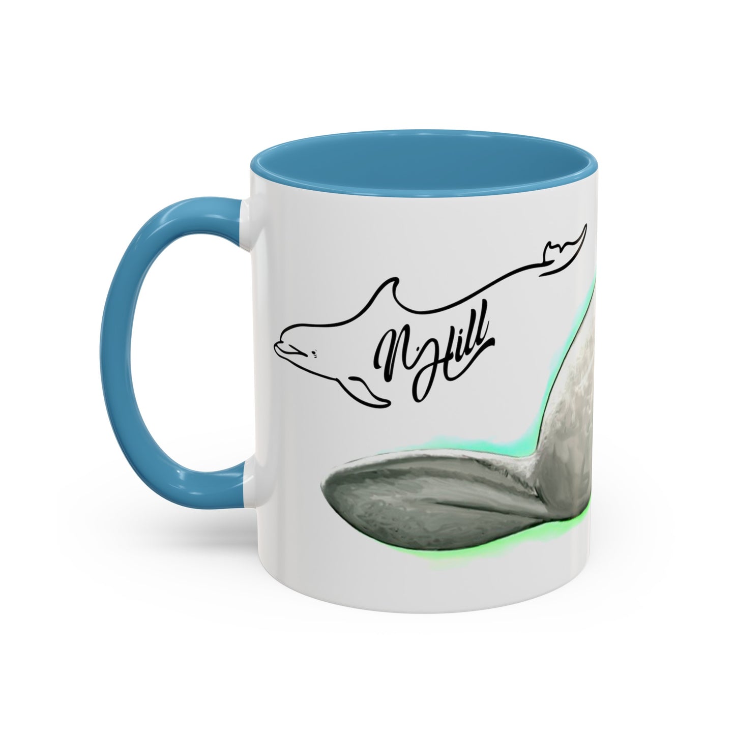 Manatee Accent Coffee Mug (11, 15oz)