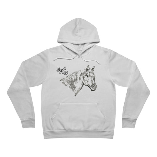 Horse Unisex Sponge Fleece Pullover Hoodie