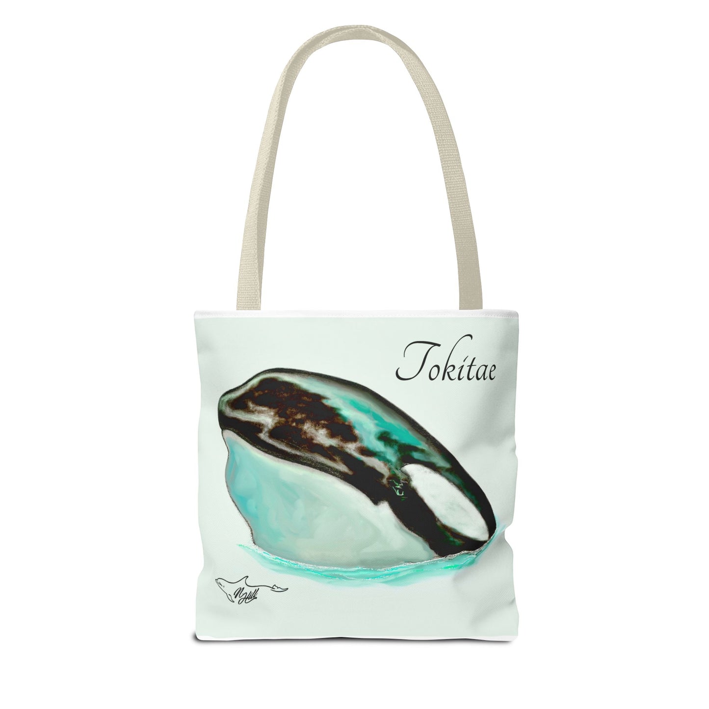 Lolita/Tokitae Orca Tote Bag (AOP)