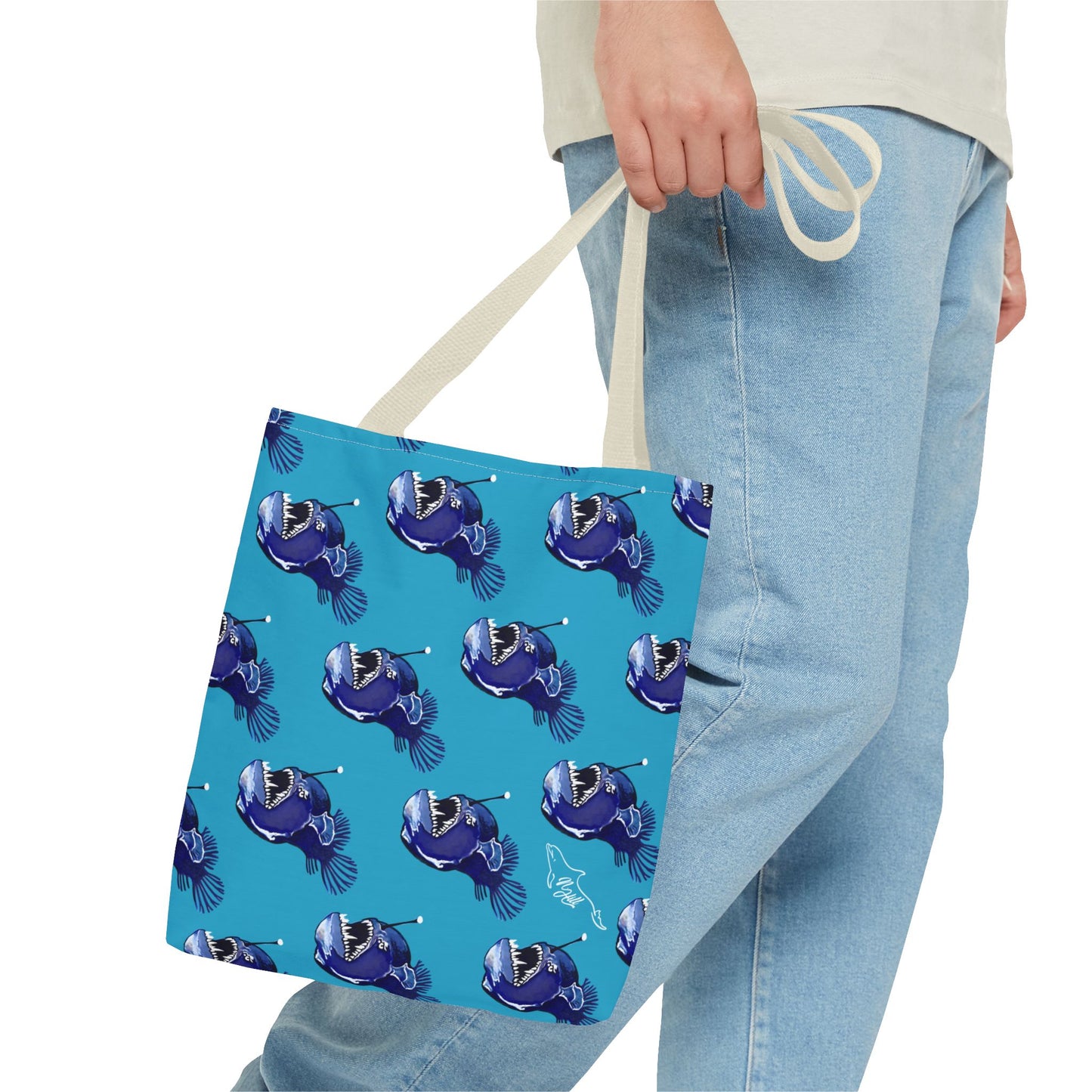 Angler Fish Tote Bag (AOP)