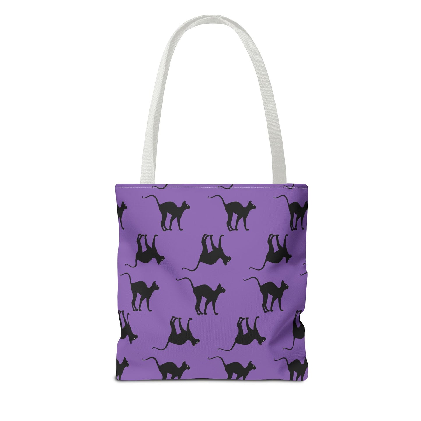 Black Cat Tote Bag (AOP)
