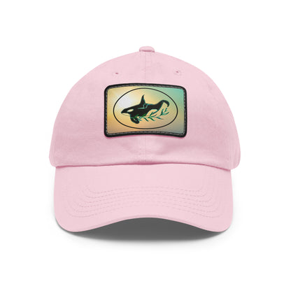 Orca Hat with Leather Patch (Rectangle)