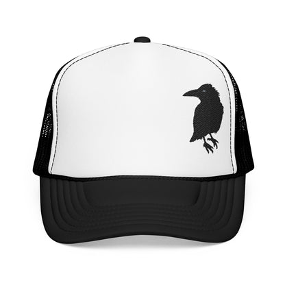 Crow Trucker Hat (Embroidery)
