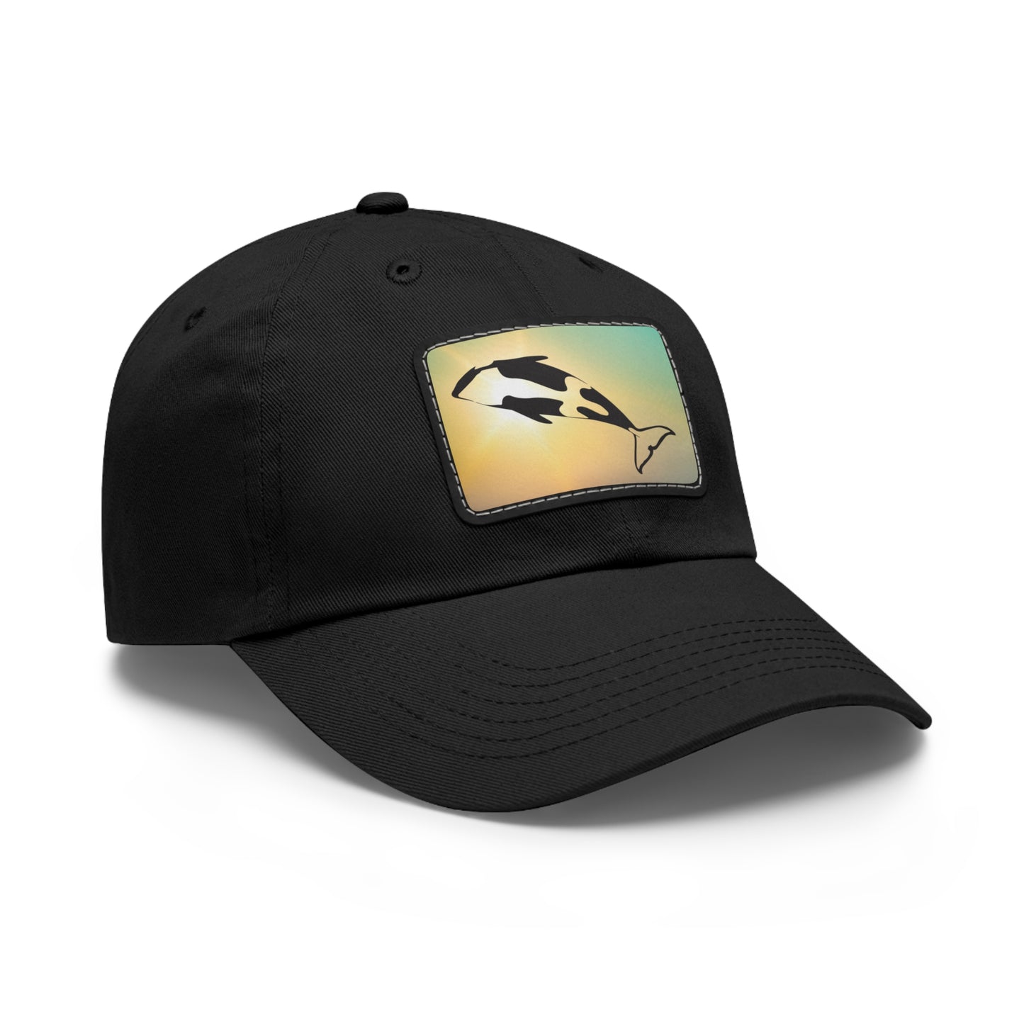 Orca Hat with Leather Patch (Rectangle)