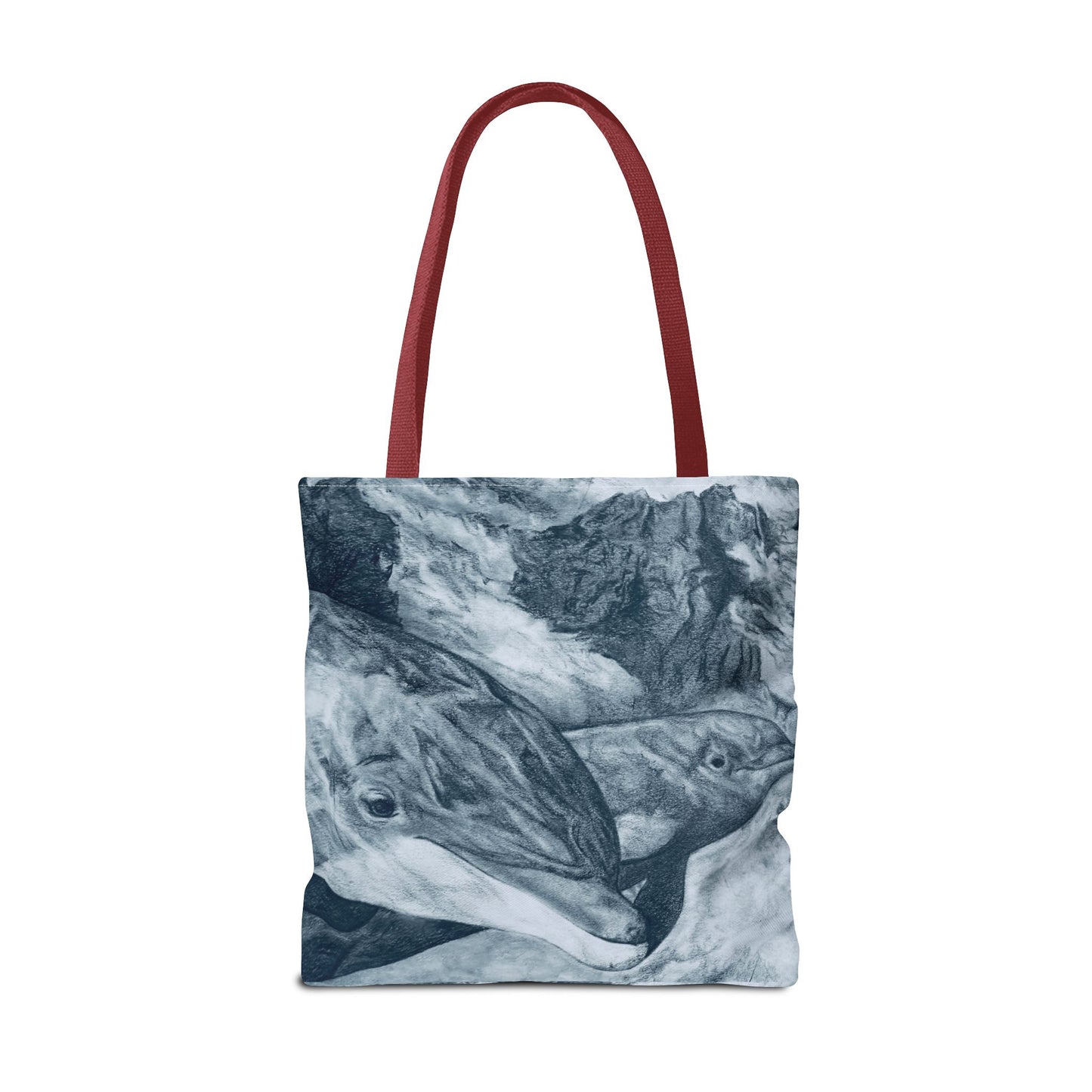 Dolphin Summit Tote Bag (AOP)