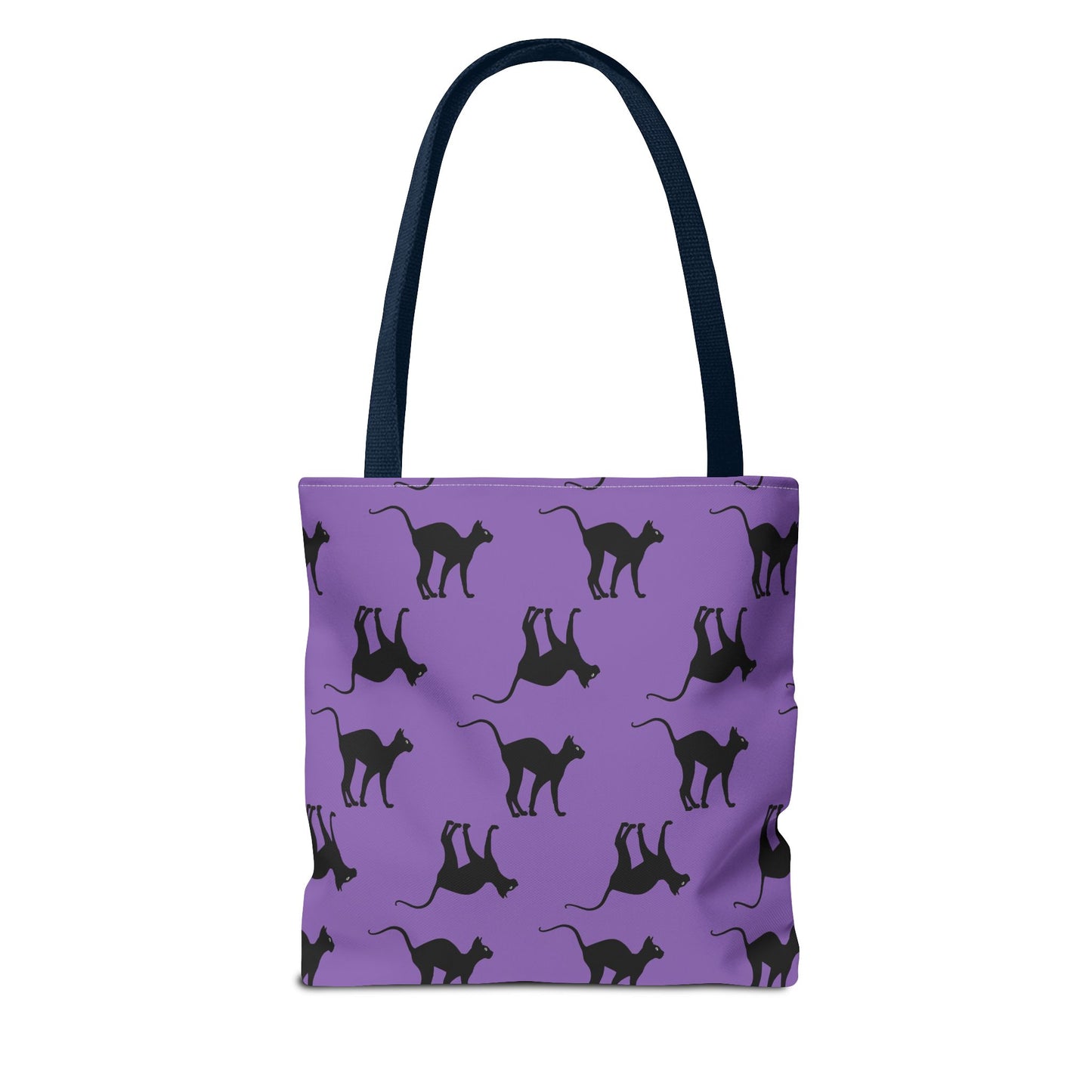 Black Cat Tote Bag (AOP)
