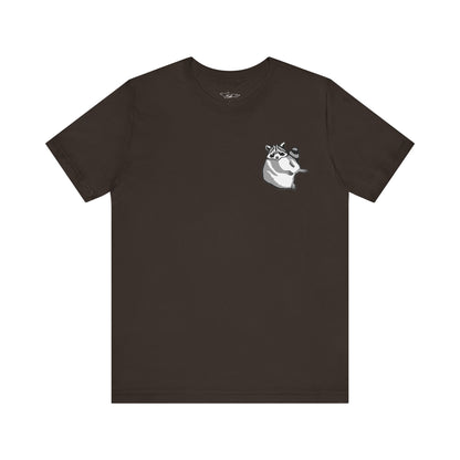 Raccoon Unisex Jersey Short Sleeve Tee
