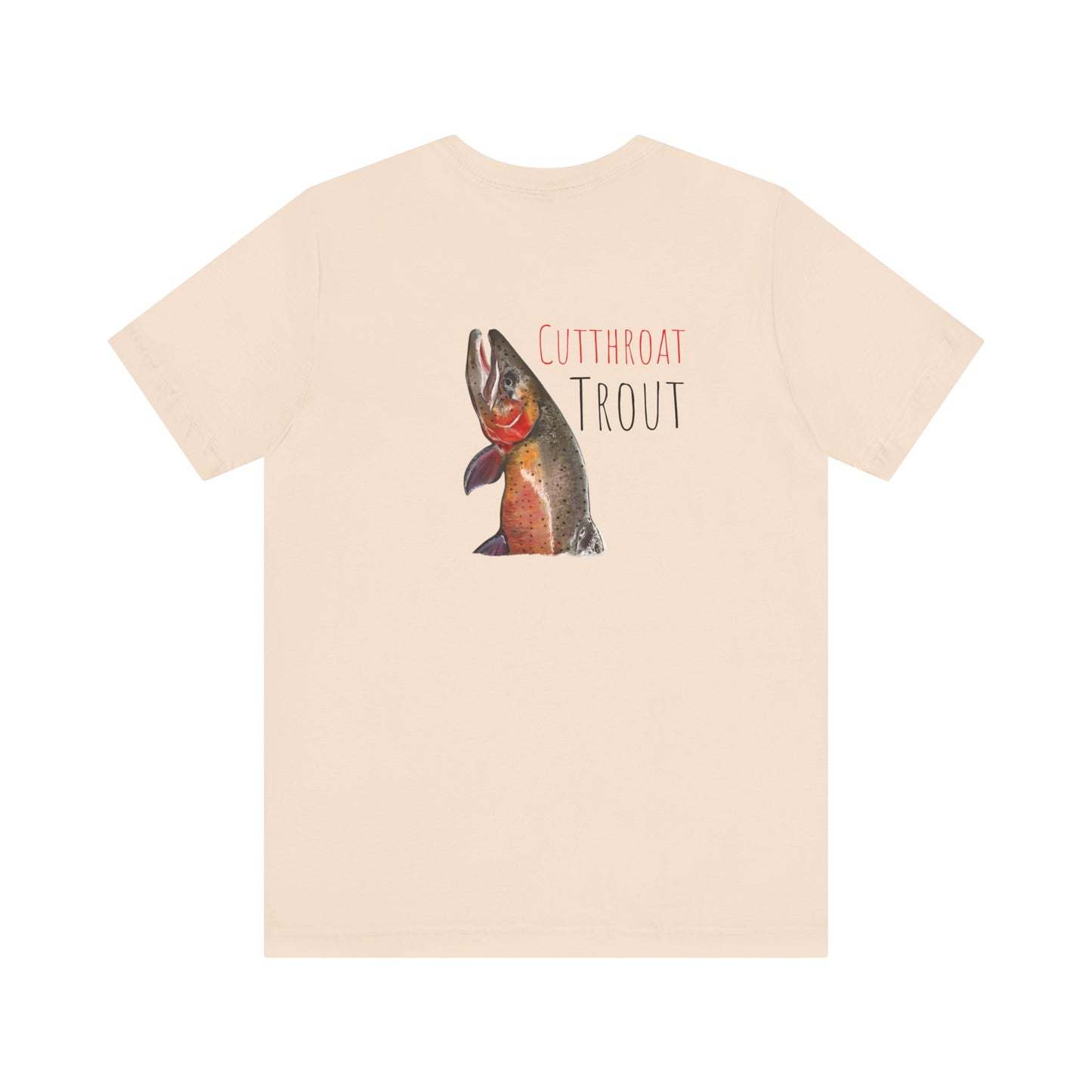 Cutthroat Trout Unisex Jersey Short Sleeve Tee