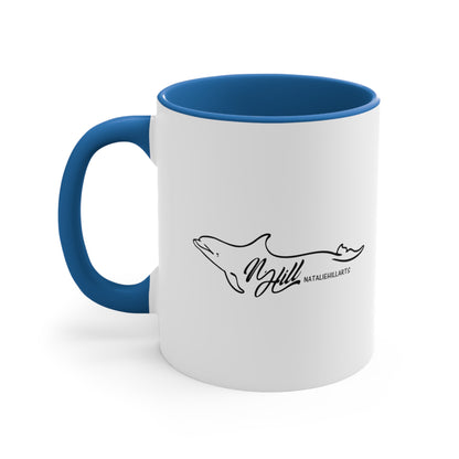 Dolphin Dive Coffee Mug, 11oz