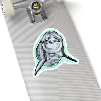 Dolphin Kiss-Cut Stickers