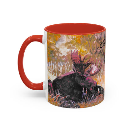 Moose Accent Coffee Mug 11oz