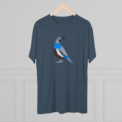 Quail Unisex Tri-Blend Crew Tee