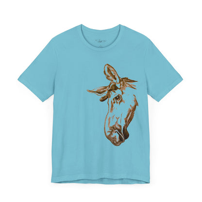 Curious Moose Unisex Jersey Short Sleeve Tee