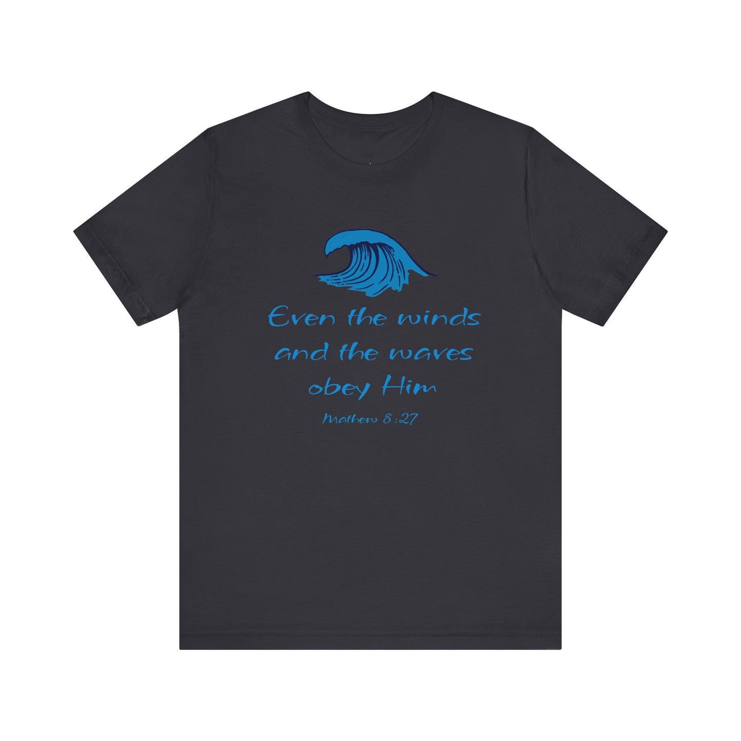 Mathew 8:27 Jersey Short Sleeve Tee