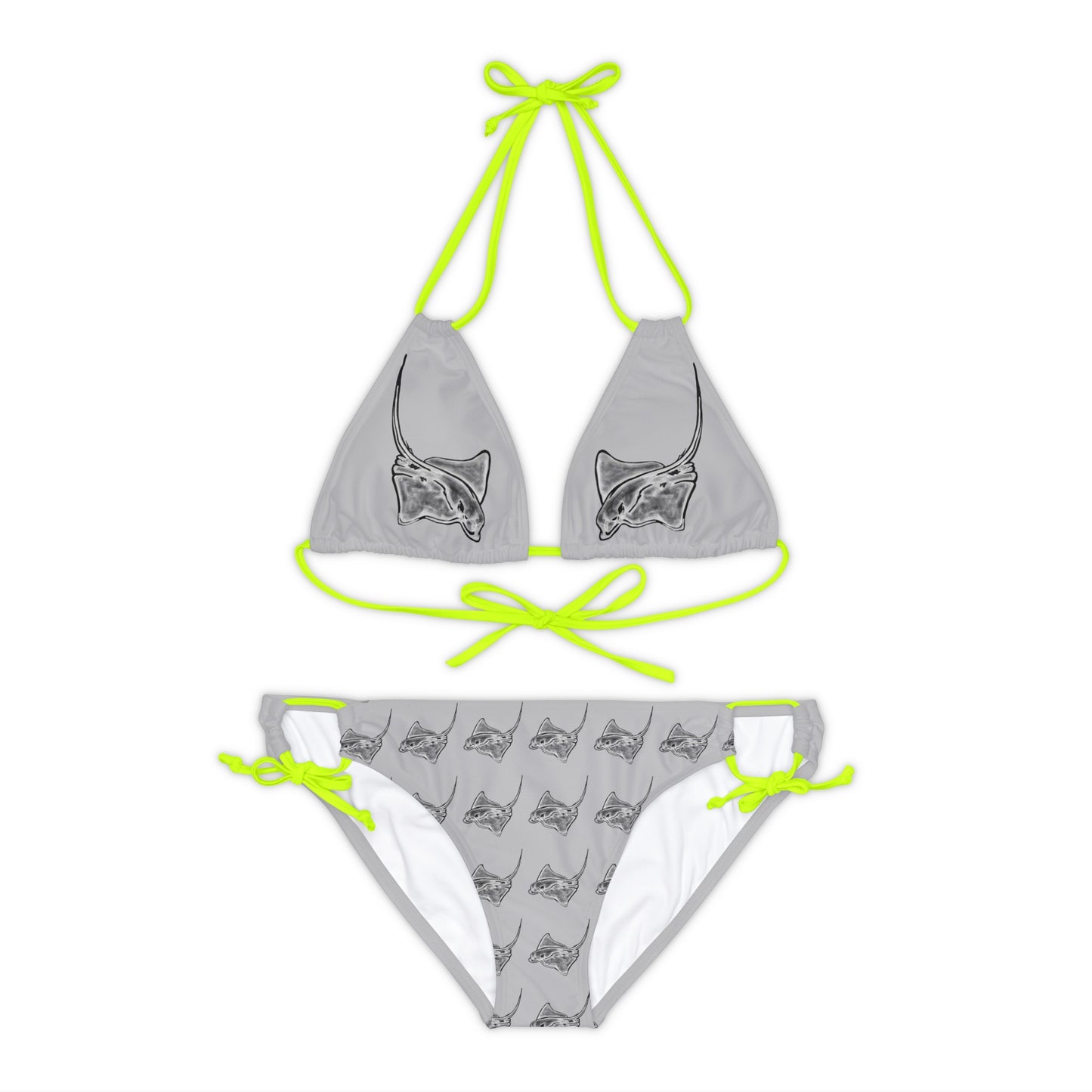 Sting Ray Strappy Bikini Set (AOP)