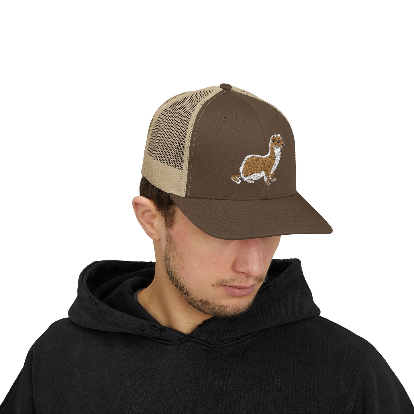 Weasel Snapback Trucker Cap