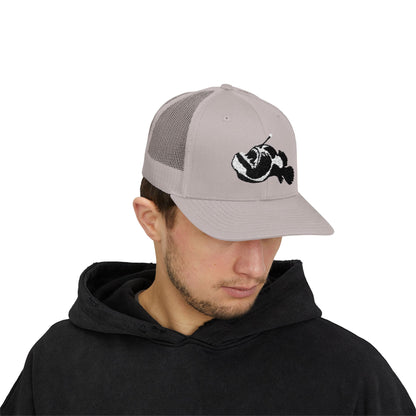 Angler Fish Snapback Trucker Cap