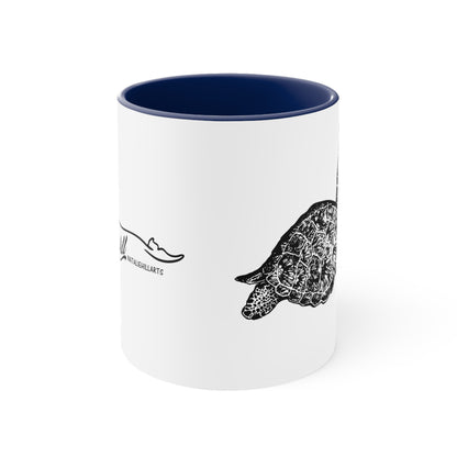 Sea Turtle Accent Coffee Mug, 11oz