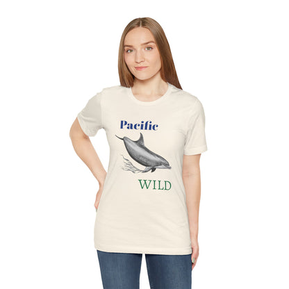 Pacific Wild Dolphin Unisex Jersey Short Sleeve Tee