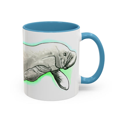 Manatee Accent Coffee Mug (11, 15oz)