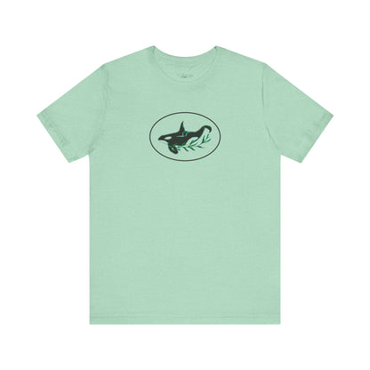 Orca Sea Panda Unisex Jersey Short Sleeve Tee