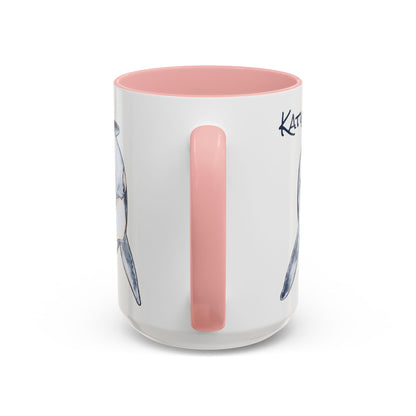 Katina Orca Whale Accent Coffee Mug (11, 15oz)