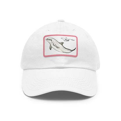 Dolphin Hat with Leather Patch (Rectangle)