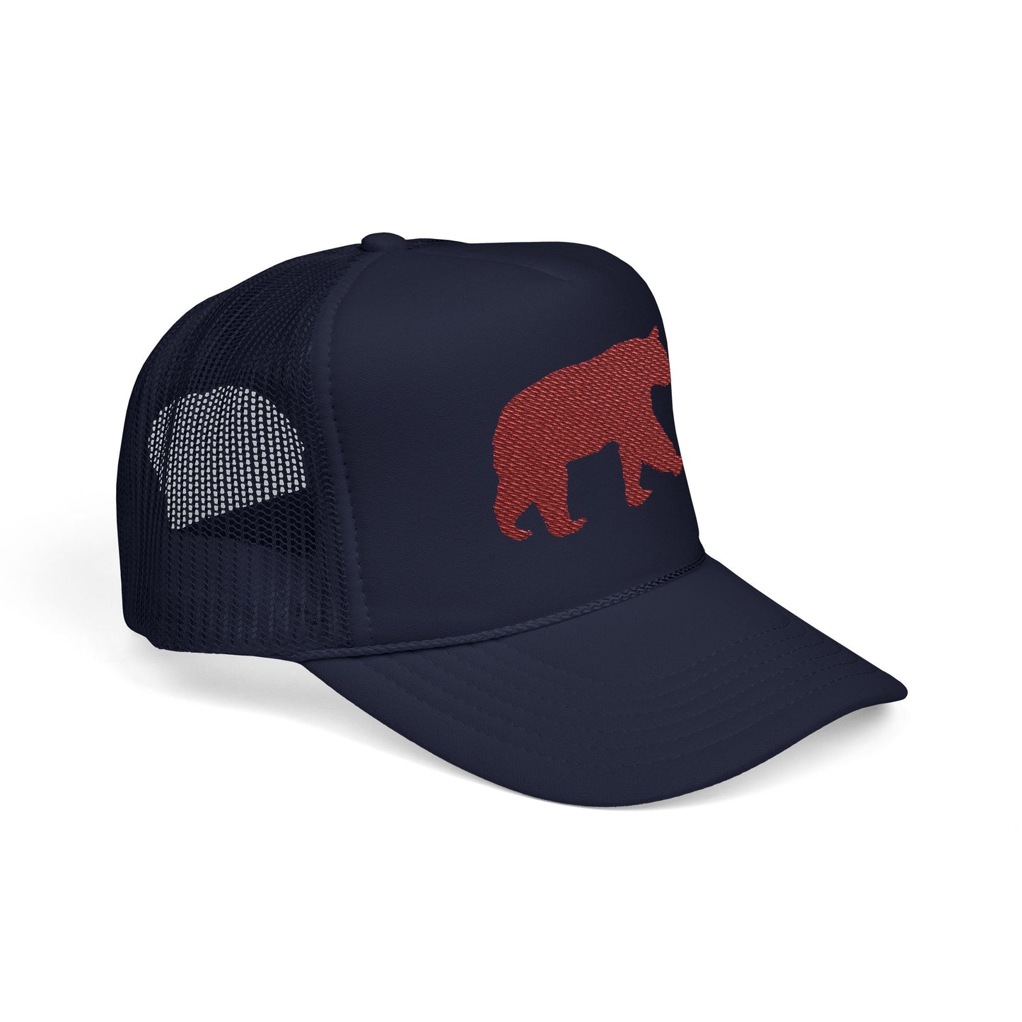 Grizzly Bear Foam Trucker Hat (Embroidery)