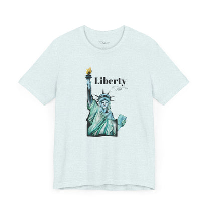 Idaho Statue of Liberty Unisex Jersey Short Sleeve Tee