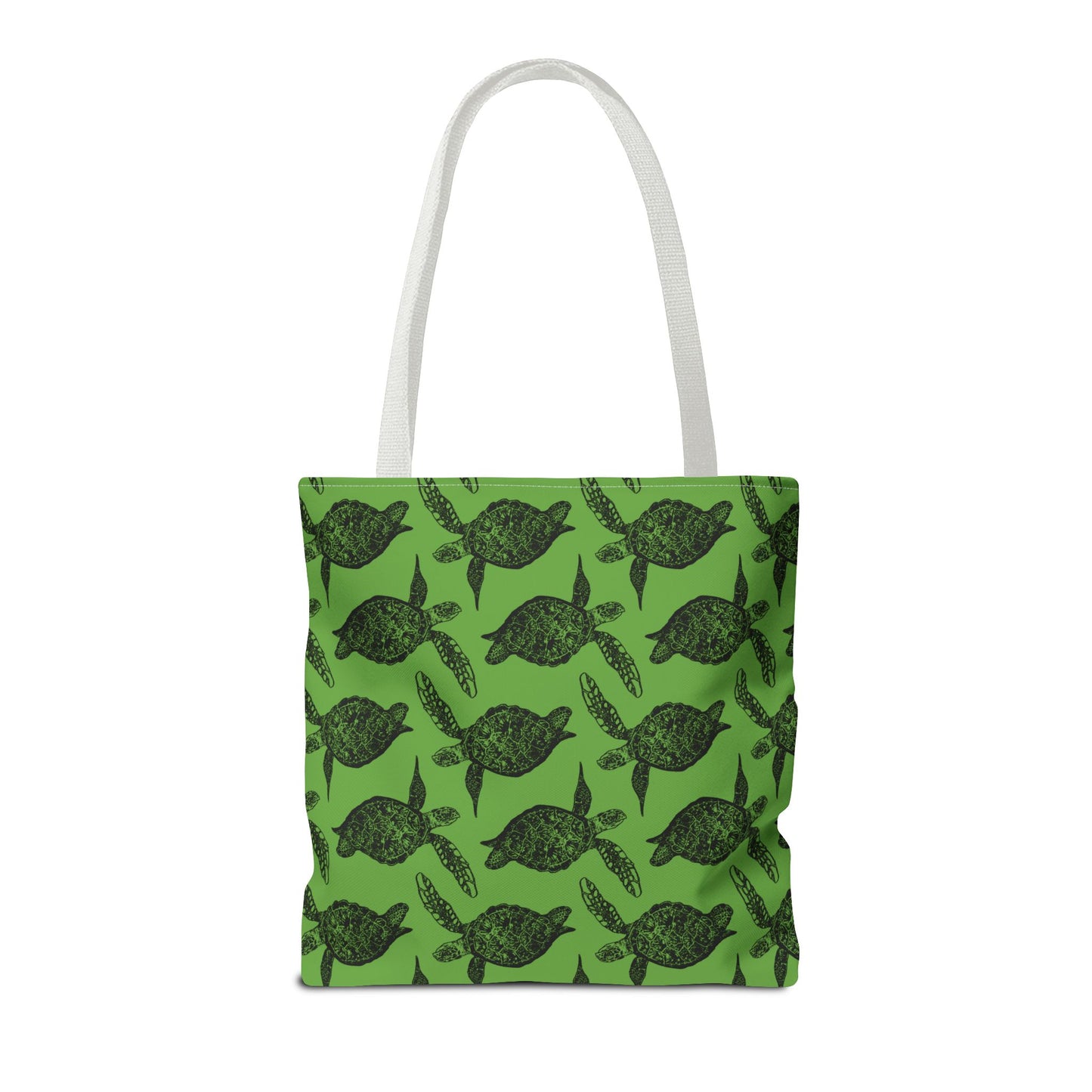 Sea Turtle Tote Bag Green (AOP)