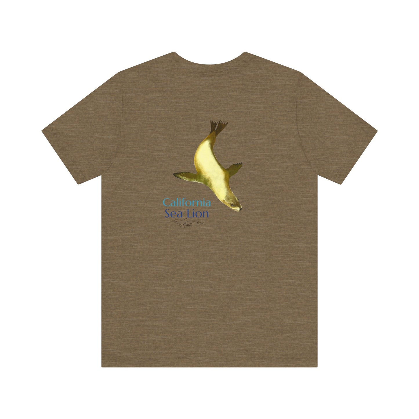 California Sea Lion Unisex Jersey Short Sleeve Tee