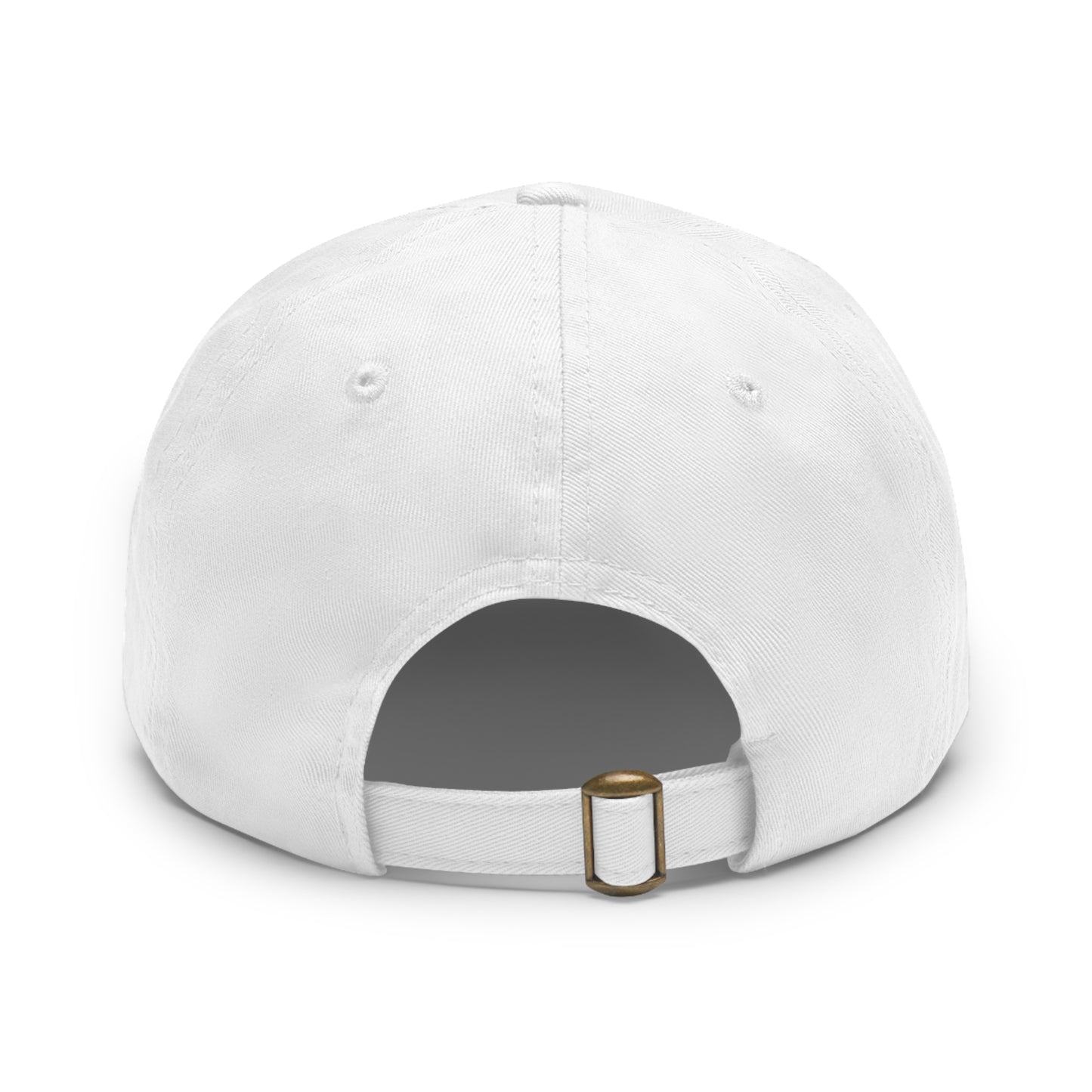 Beluga Whale Hvaldimir Hat with Leather Patch (Rectangle)