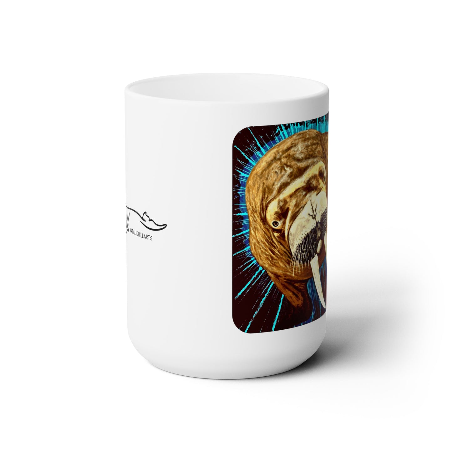 Stellar Walrus Ceramic Mug 15oz